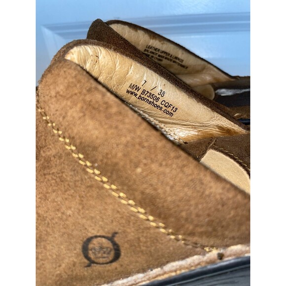 Born Brown Suede Mules for Women sz 7 - Picture 2 of 7